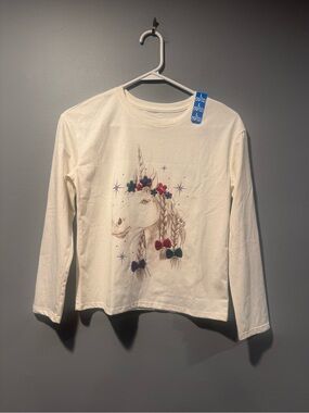 * Girls Member Mark Unicorn Long Sleeve Top
NEW WITH TAGS